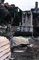 [The Temple of Castor and Pollux (Rome, Italy), Pronaos]