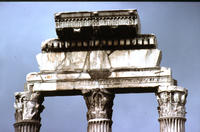 [The Temple of Castor and Pollux (Rome, Italy), Superstructure]