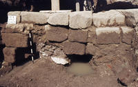 [The Temple of Castor and Pollux (Rome, Italy), Trench B: US 10. Wall C]