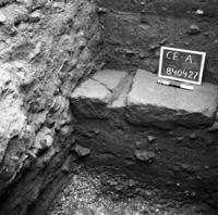[The Temple of Castor and Pollux (Rome, Italy), Trench A: US 9. South baulk]