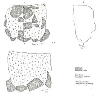 [Roman Villa, loc. S. Maria (Nemi, Italy), Trench CM: Field Drawings, 73-75]