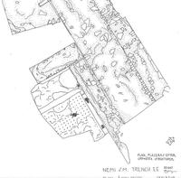 [Roman Villa, loc. S. Maria (Nemi, Italy), Trench EE: Plans and drawings]